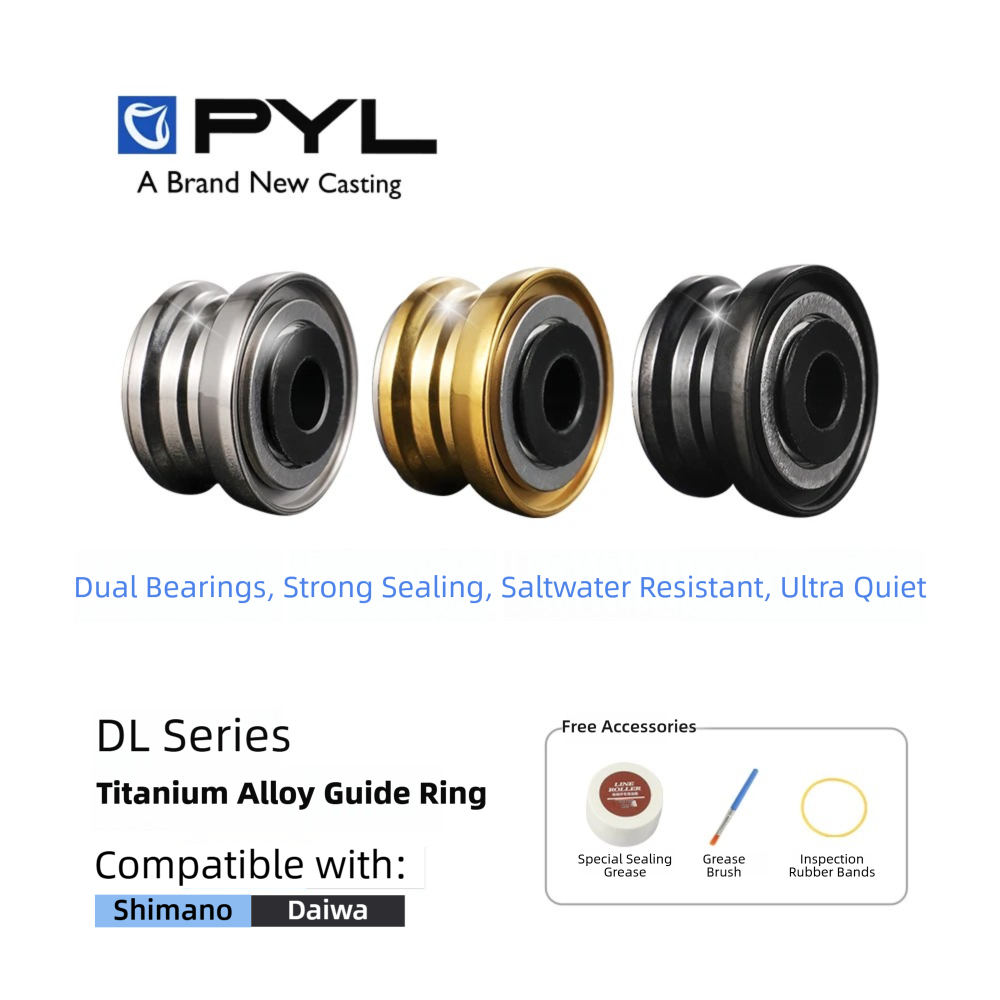 PYL Titanium Alloy Double Bear - đánh giá và giá Reel Grease
